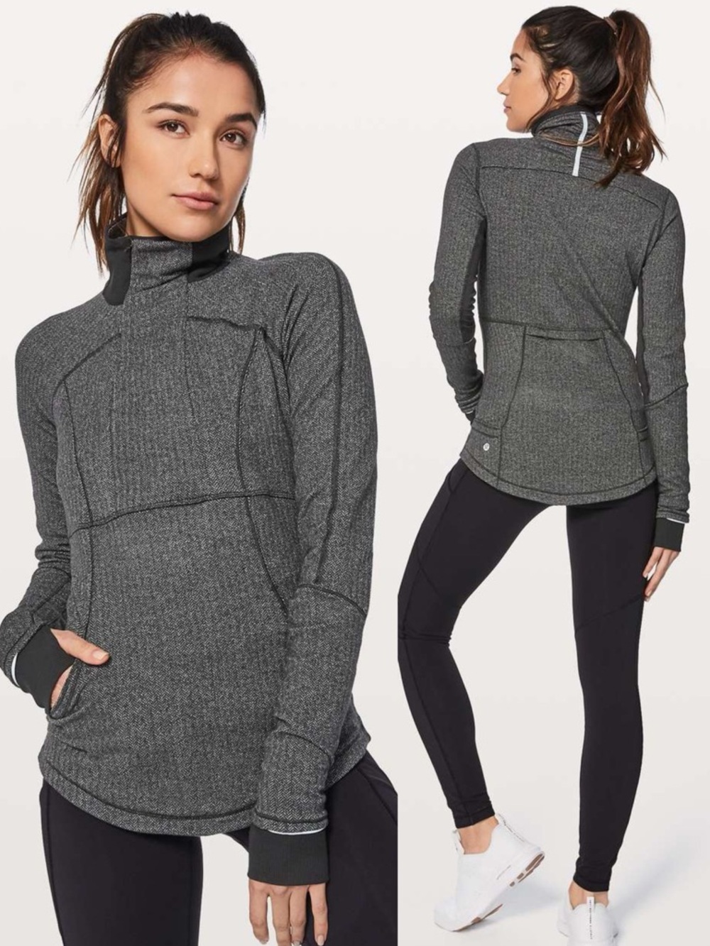 Lululemon Base Runner 1/2 Zip Long Sleeve Pullover